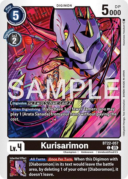 Kurisarimon #BT22-057