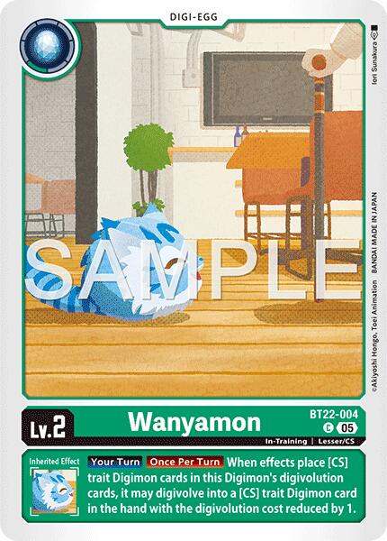 Wanyamon #BT22-004