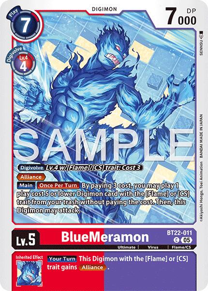 BlueMeramon #BT22-011