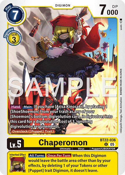 Chaperomon #BT22-036