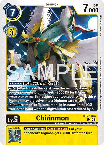 Chirinmon #BT22-037