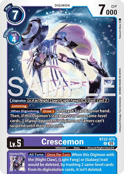 Crescemon #BT22-073