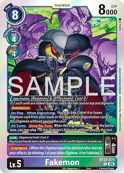 Fakemon [Foil] #BT22-075
