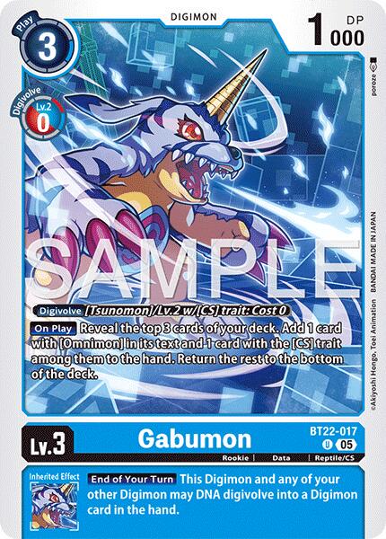 Gabumon #BT22-017