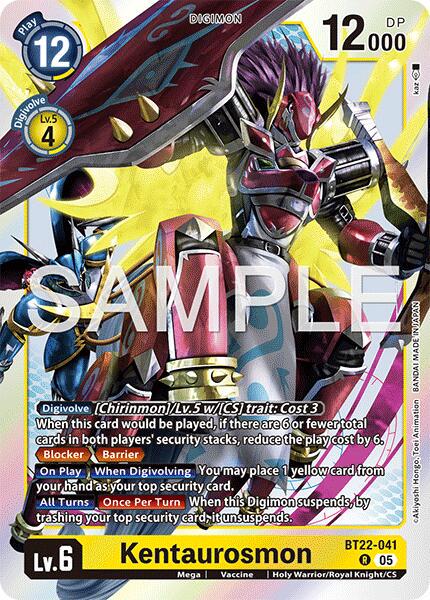 Kentaurosmon [Foil] #BT22-041