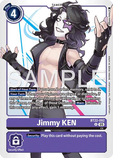 Jimmy KEN #BT22-092