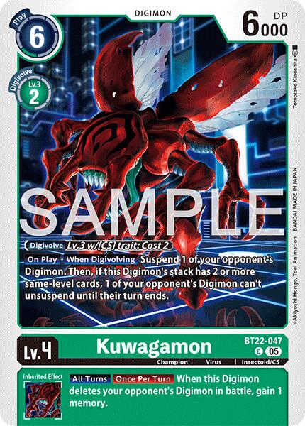 Kuwagamon #BT22-047