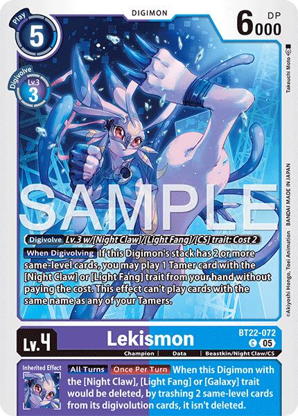 Lekismon #BT22-072