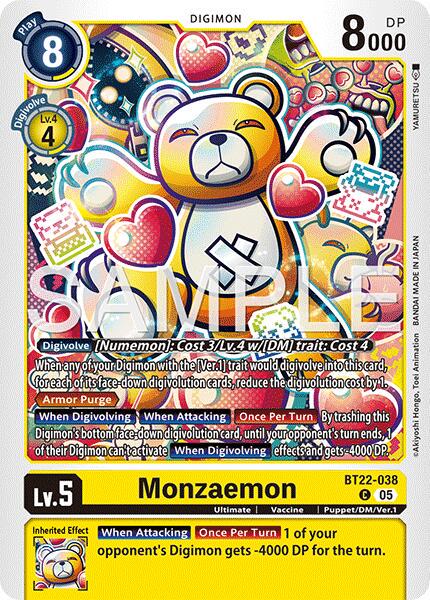 Monzaemon #BT22-038