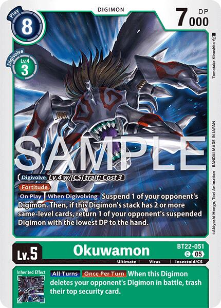 Okuwamon #BT22-051