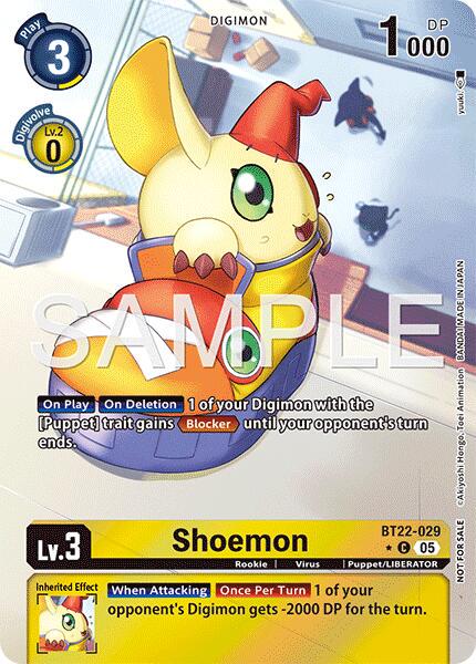 Shoemon [Box Topper Foil] #BT22-029