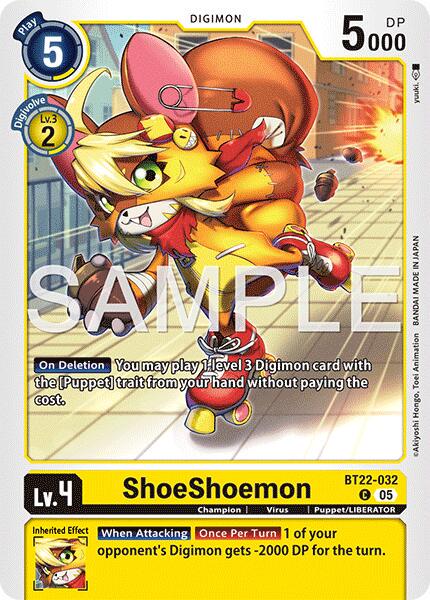 ShoeShoemon #BT22-032