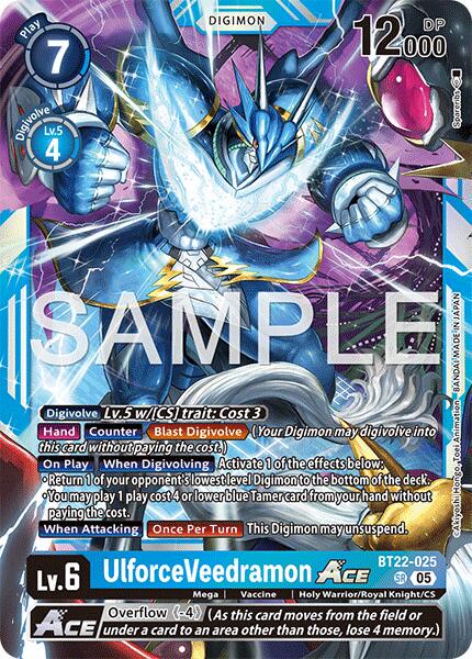 UlforceVeedramon ACE [Foil] #BT22-025