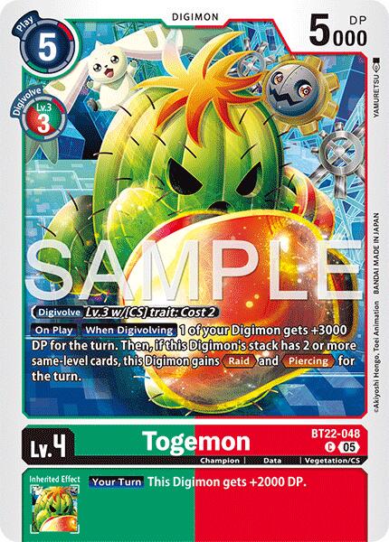 Togemon #BT22-048