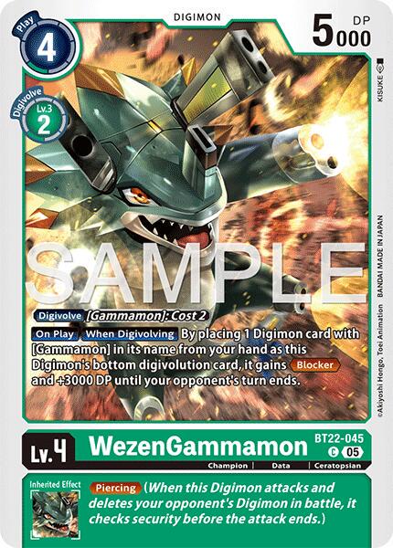 WezenGammamon #BT22-045