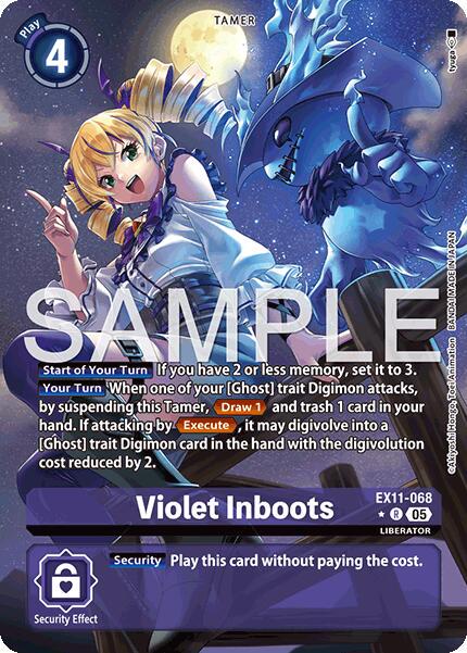 Violet Inboots [Alternate Art] #EX11-068