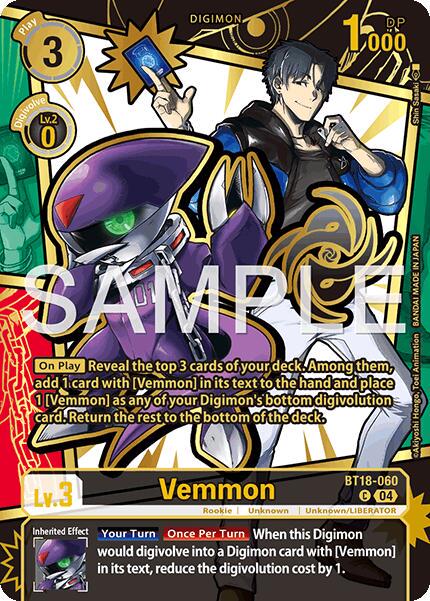 Vemmon #BT18-060