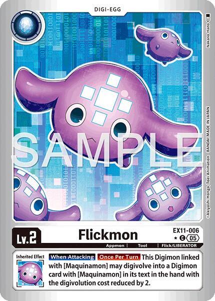 Flickmon [Limited Foil] #EX11-006