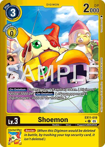 Shoemon [Limited Foil] #EX11-019