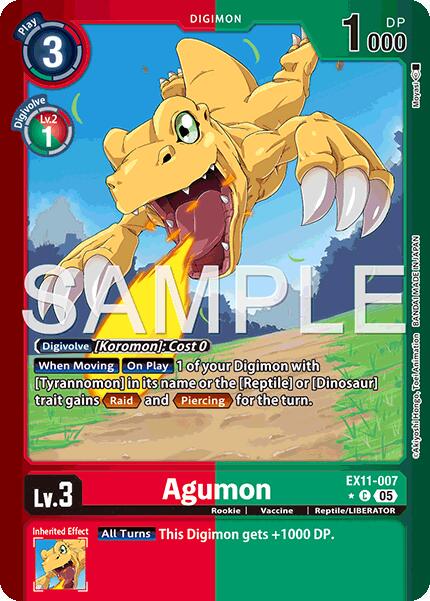 Agumon [Limited Foil] #EX11-007