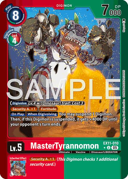MasterTyrannomon [Limited Foil] #EX11-010