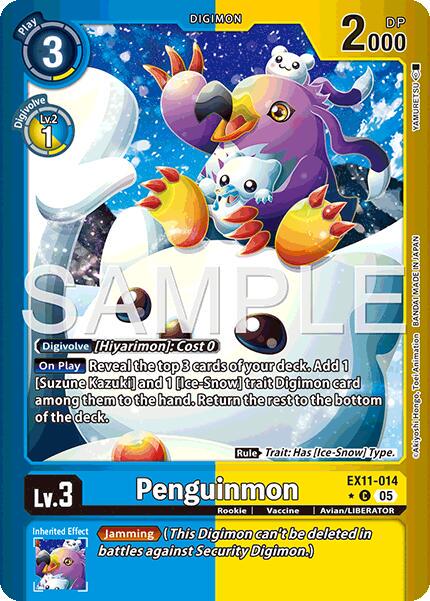 Penguinmon [Limited Foil] #EX11-014