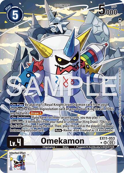 Omekamon [Alternate Art] #EX11-053