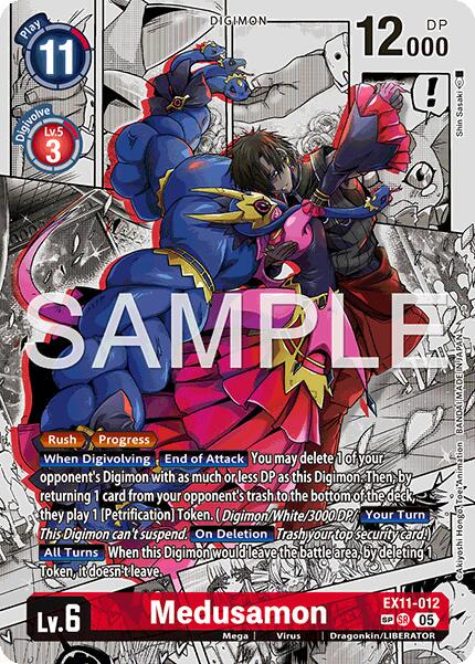 Medusamon [Alternate Art Foil] #EX11-012
