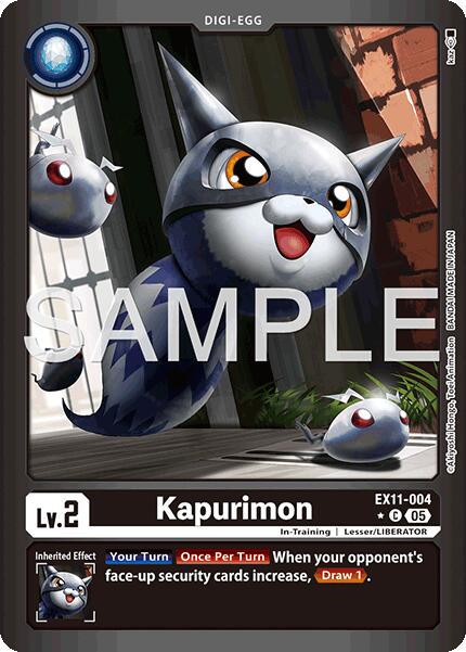 Kapurimon [Limited Foil] #EX11-004