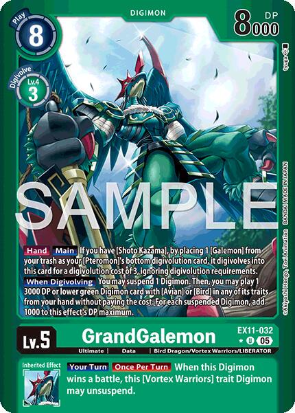 GrandGalemon [Limited Foil] #EX11-032