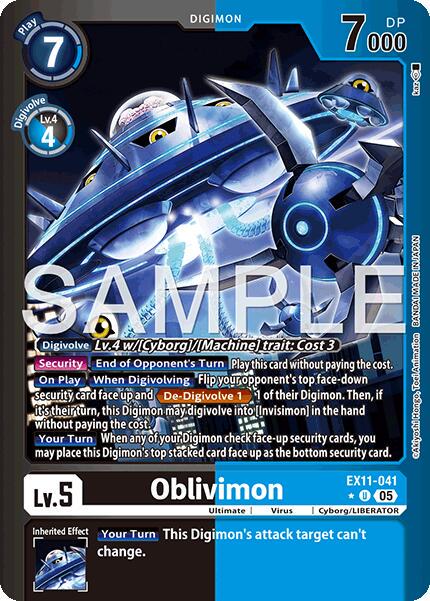 Oblivimon [Limited Foil] #EX11-041
