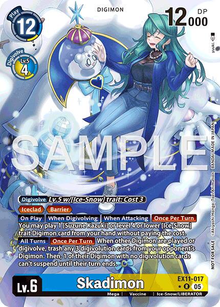 Skadimon [Alternate Art Foil] #EX11-017