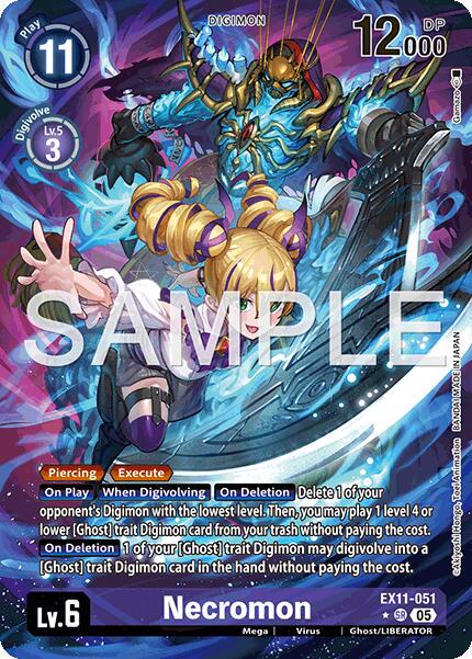Necromon [Alternate Art] #EX11-051