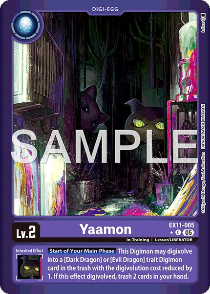 Yaamon [Limited Foil] #EX11-005