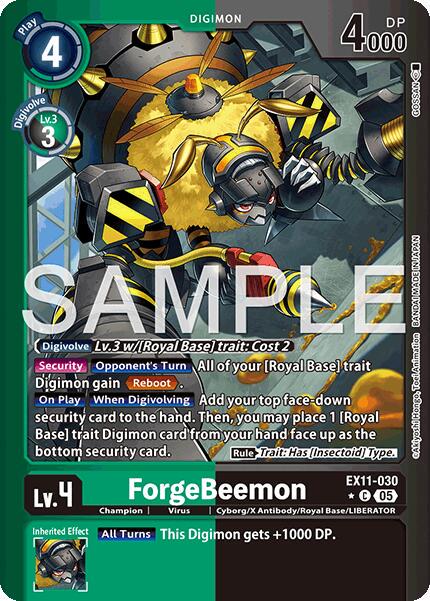 ForgeBeemon [Limited Foil] #EX11-030