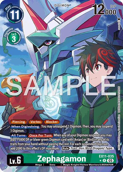 Zephagamon [Alternate Art Foil] #EX11-035
