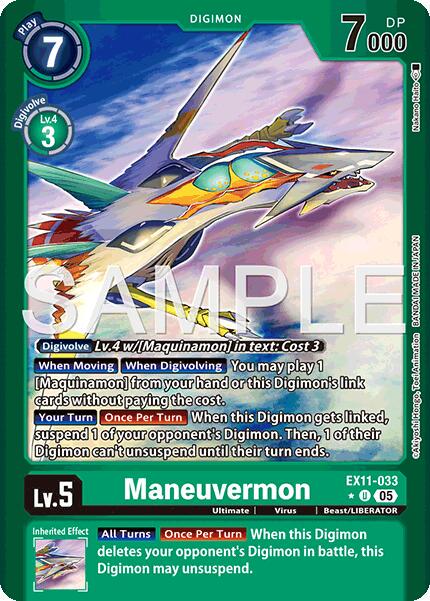 Maneuvermon [Limited Foil] #EX11-033
