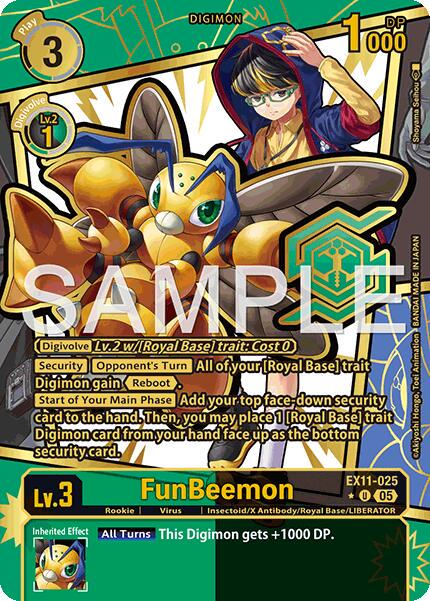 FunBeemon [Rare Pull] #EX11-025