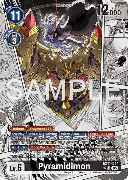 Pyramidimon [SP Foil] #EX11-044