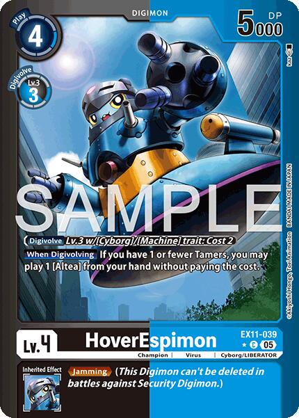 HoverEspimon [Limited Foil] #EX11-039