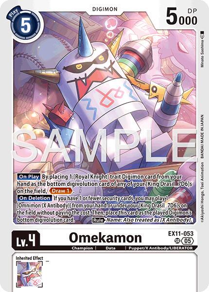 Omekamon [Foil] #EX11-053