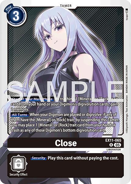 Close [Foil] #EX11-065