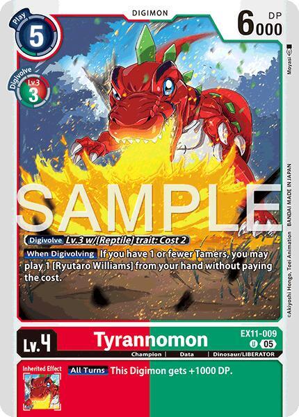Tyrannomon #EX11-009