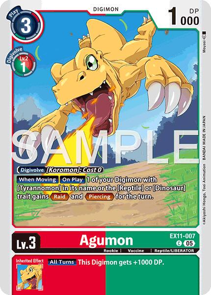 Agumon #EX11-007
