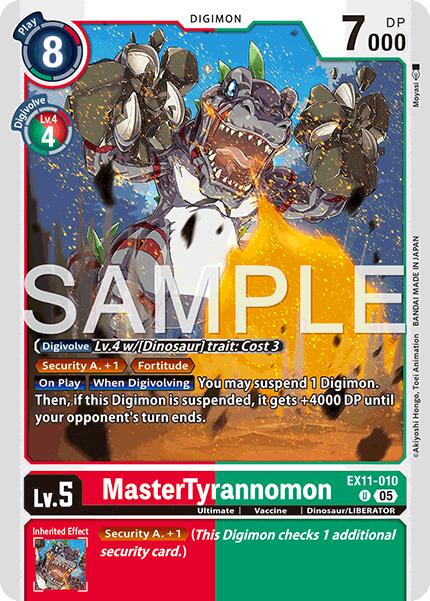 MasterTyrannomon #EX11-010