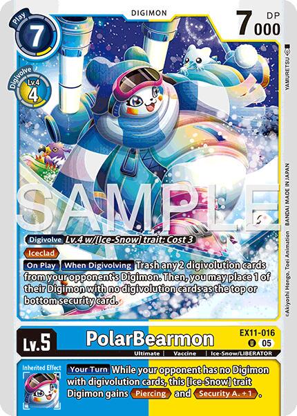 PolarBearmon #EX11-016