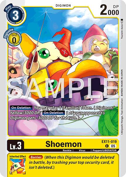 Shoemon #EX11-019