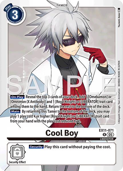 Cool Boy [Foil] #EX11-071