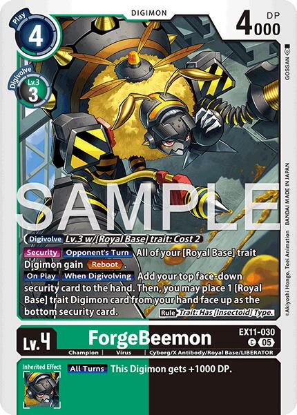 ForgeBeemon #EX11-030