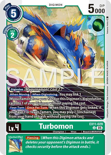 Turbomon #EX11-029